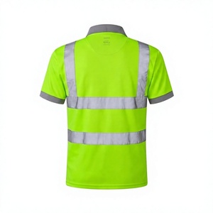 เสื้อแจ็คเก็ตนิรภัยสะท้อนแสงสำหรับผู้ชาย มาตรฐาน ANSI Class 2 กันน้ำ ระบายอากาศ แห้งเร็ว ไม่ใช้กาวติด ผลิตจากโพลีเอสเตอร์ สำหรับงานอุตสาหกรรม - Product Image 3