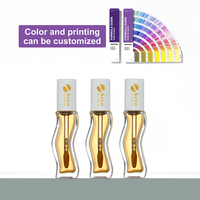 Conteneur de brillant à lèvres blanc épais de 8ml Tubes de brillant à lèvres en verre Logo personnalisé Tube de brillant à lèvres vide Conteneur d'emballage pour baume à lèvres