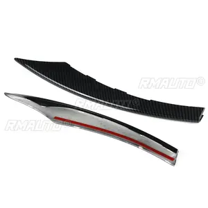 4 pièces de garniture de phare antibrouillard avant pour Mercedes Benz 2021+ W213 E260 E300 E53, séparateur de phare antibrouillard, pièces de style extérieur - Product Image 5