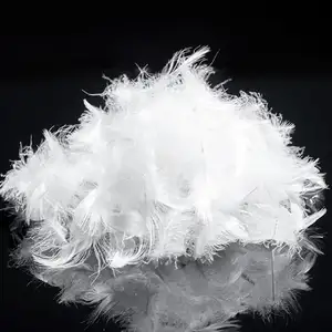 Cheap Price Filling Material Washed White Duck Down Feather 2-8 cm Nature Pure White Duck Feather