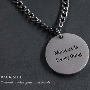 Collana Personalizzabile in Titanio Puro, Gioielli su Misura, Ciondolo Personalizzabile, Materiale di Grado Medico, Ipoallergenico - Product Image 5