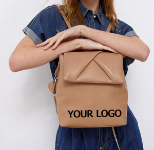 Fashionable Women's Vegan Leather <b>Backpack</b> Large Capacity Notebook Durable Designer Casual Women's <b>Backpack</b> - Product Image 2