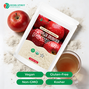 Polvo de Fibra de Manzana Personalizado OEM ODM de Alta Calidad, Polvo de Fruta de Manzana Liofilizado Soluble en Agua, Polvo de Fibra de Manzana - Product Image 3