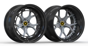 JZ คาร์บอนไฟเบอร์ฟอร์จแบบใหม่ ลายห้าก้าน สำหรับ Aventador SVJ 720S Gallardo SF90 458 488 Emira 570s-ปรับแต่งได้ - Product Image 4