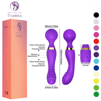 Runder Massage-G-Punkt-Vibrator Erotikspielzeug mit Anpassbarer Vibrationsfrequenz DC-Ladegerät für Weiblichen Vaginalen Vibrator