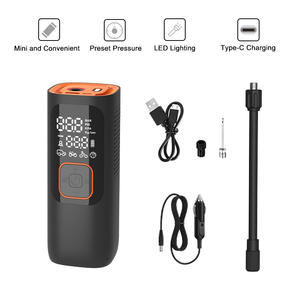 <span class=keywords><strong>2022</strong></span> mise à jour sans fil puissant sans fil rechargeable voiture compresseur d'air pompe gonfleurs de pneus numériques - Product Image 2