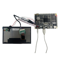 7,0 pulgadas 1280*720P TFT LCD pantalla 1000 NITs alto brillo Lvds interfaz TFT LCD módulo Rk3288/3566 Android Drive Borad