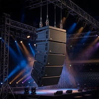 LEON AUDIO I-DL-30A Speaker Line Array Aktif Profesional Ganda 10 inci RMS800W DSP
