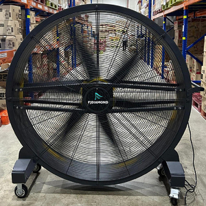 Ventilador Industrial HVLS de Piso de 1.5M 2M, Ventilador Grande de Alta Velocidad, Refrigeración Móvil para Gimnasio, Motor de 220V, Ventilador Industrial de Pie - Product Image 1