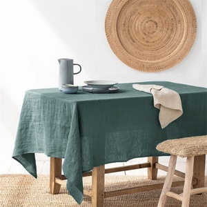 100% Linen <b>Table</b> <b>Cloth</b> for Hotel <b>Table</b> Linens Party Tablecloths Wedding French Luxury Home Wholesale Custom Color and Size - Product Image 5