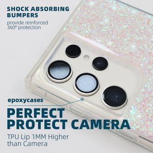 Funda de Teléfono Móvil de TPU y PC con Resina Epoxi, Nueva Tendencia de Fabricantes de Origen, para S24 Ultra, Funda de Teléfono Personalizada de TPU para Samsung, Funda Brillante - Product Image 6