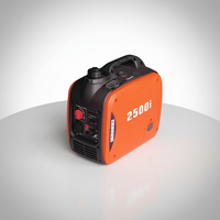 Générateur onduleur silencieux à essence/pétrole 2,5KW 3KW 5KW 6KW avec réservoir de carburant de 4L et démarrage par lanceur – Ventes flash usine