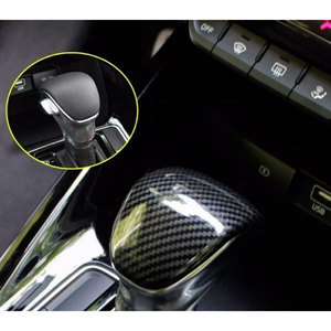 Funda de Palanca de Cambios de Fibra de Carbono para <span class=keywords><strong>Kia</strong></span> <span class=keywords><strong>Stonic</strong></span> KX1 2017 2018 2019 2020 <span class=keywords><strong>2021</strong></span>, Modificación de Automóvil - Product Image 2