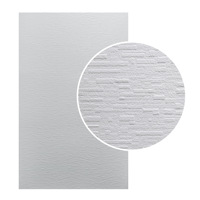Panneaux muraux de douche SMC blanc mat en gros, kit de revêtement de salle de bain étanche pour projets d'appartements