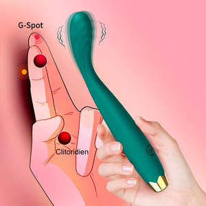 <span class=keywords><strong>Vibrator</strong></span> g-spot pemula untuk wanita, mainan seks orgasme cepat pemijat Vagina Dildo Stimulator klitoris putting g-spot - Product Image 1