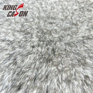 Kingcason, 100% полиэстер, новый дизайн, лидер продаж, сертифицированная высококачественная ткань из искусственного меха для одежды - Product Image 3