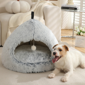 New Winter Dog House Plush Warm Memory Foam <strong>Pet</strong> <strong>Bed</strong> Soft Comfortable Deep Sleep Cat House Dog <strong>Bed</strong> Wholesale - Product Image 3