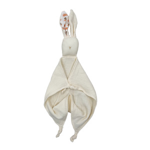 Vente chaude tricoté crêpe lapin bébé dormir <span class=keywords><strong>apaisant</strong></span> mouchoir dessin animé tissu gaze bébé <span class=keywords><strong>apaisant</strong></span> serviette <span class=keywords><strong>lit</strong></span> - Product Image 5