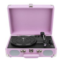 2025 gros produit le plus populaire lecteur de disques vinyle Gramophone phonographe Antique platine USB SD tourne-disque sans fil