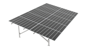 Système de montage solaire au sol, support de panneau solaire en acier C, structure de montage photovoltaïque, supports photovoltaïques modèle 0724, résistance au vent 60 m/s - Product Image 2