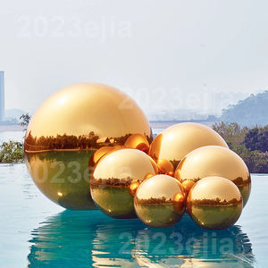 Ballon gonflable en forme de miroir sphère irisée sphère géante décoration de fête de mariage décoration suspendue pour événement de mariage boule en PVC - Product Image 5