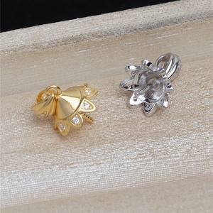 Estuche para Joyas JG5441 con Colgante de Perla de Plata S925, con Espacio para 10-13 Perlas y Soporte para DIY - Product Image 2