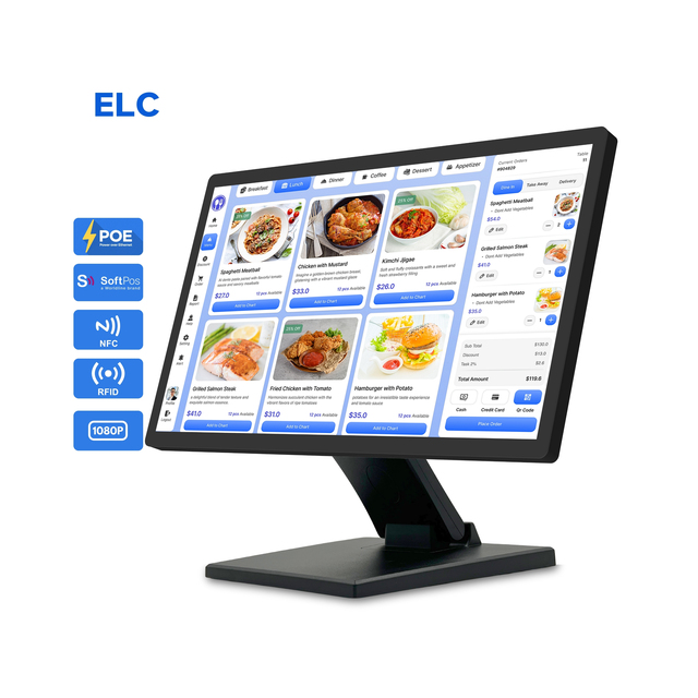 21.5" Capacitive 10 Point TouchScreen Counter Tablet with 2+16GB Android 11 Kiosk for Retail and Restaurants Without Software