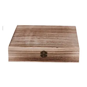 Cajas de madera de lujo para cigarros, Cajas de Regalo con logotipo personalizado, tamaño