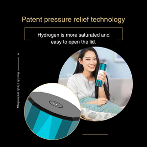 Botella de Hidrógeno Portátil de 208 ml, Libre de BPA, Recubrimiento de Platino, Membrana de Iones <span class=keywords><strong>SPE</strong></span>/<span class=keywords><strong>PEM</strong></span>, Agua Hidrogenada de 8000 ppb, 6000 ppb - Product Image 3