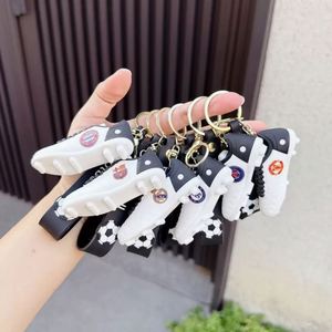 High Value Souvenir Keychain Custom Cross Border Peripheral Gift Metal PVC <b>Plastic</b> Rubber <b>Key</b> <b>Chains</b> - Product Image 5