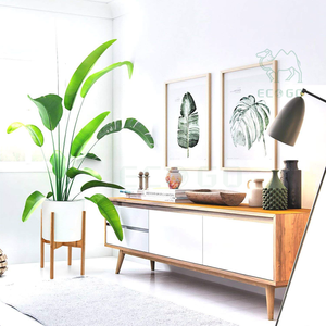 Soporte de planta moderno de mediados de siglo Ancho ajustable 8 hasta 12 pulgadas - Product Image 3