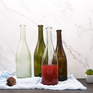 Green Clear Brown Frosted Empty Wine <strong>Bottle</strong> 750ml Glass <strong>Champagne</strong> <strong>Bottle</strong> Wholesale - Product Image 4