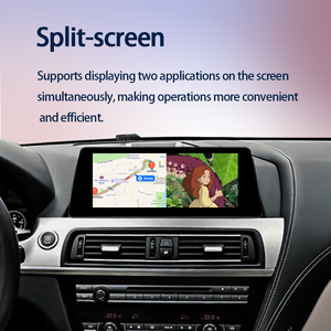 LELV Qualcomm 665 Autoradio Android con Carplay, Lettore Multimediale per BMW Serie 6 F06 F12 F13 Cic Nbt, Unità di Navigazione GPS - Product Image 5