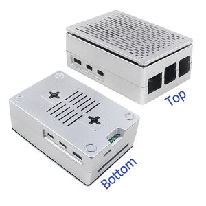 Raspberry <span class=keywords><strong>Pi</strong></span> 5プラスチックボックスブラック/ホワイト取り外し可能なふたABSケースPWM冷却ファン付きRpi 5用オプション - Product Image 4