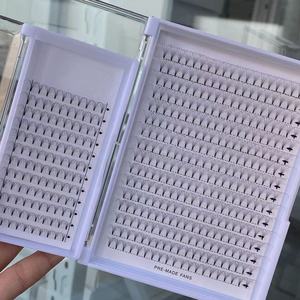 Ventilateurs préfabriqués <span class=keywords><strong>cils</strong></span> 5d 6d 10d thermocollés tige courte pré-faites extensions de <span class=keywords><strong>cils</strong></span> de volume ventilés - Product Image 6