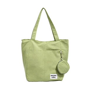 Premium for Brand Fashion Canvas Tote Bag-<b>Heavy</b> <b>Duty</b> Medium/Large Capacity Letter Custom Logo <b>Zipper</b> Closure Hand Length Bag - Product Image 1