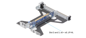 เซิร์ฟเวอร์แบบติดตั้งบนแร็คคู่ขนาด 1U รุ่น Performance PowerEdge R660xs พร้อมหน่วยความจำ 32GB และซีพียู 2 ตัว - Product Image 6