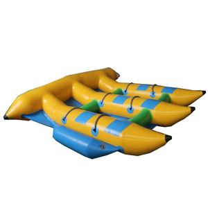 Jeu de sports nautiques de qualité commerciale, <span class=keywords><strong>tube</strong></span> gonflable double ou triple pour la pêche en apnée, design de sécurité étanche - Product Image 4