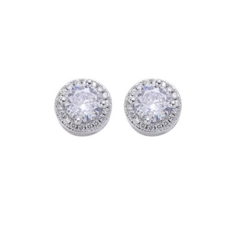 A pair of silver