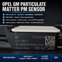 Capteur PM 55512063 0281008062 0281008063 EGS-PM2.2 pour Opel Astra KV MK7 1.5 CRDI Euro 6 Capteur de particules fines diesel