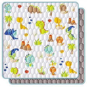 <span class=keywords><strong>Tapis</strong></span> <span class=keywords><strong>de</strong></span> jeu pour bébé à réponse sensible, support stable pour s'asseoir et marcher, <span class=keywords><strong>tapis</strong></span> rampant doux pour la peau avec adaptation aux courbes du corps - Product Image 1