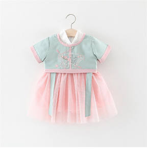 Fabricante Mayorista de Ropa Infantil, Conjunto de Camiseta Informal para Niñas, Estilo Indonesio - Product Image 1