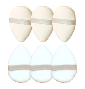 Éponge de maquillage double face en forme de goutte d'eau, lavable, anti-absorption, s'agrandit lorsqu'elle est mouillée, applicateur de fond de teint pour une couvrance uniforme - Product Image 5