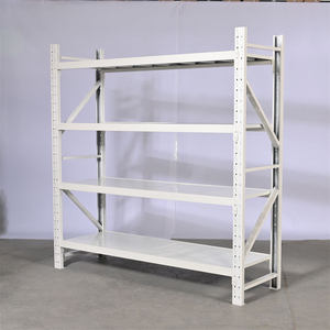 Étagères de garage en acier multi-niveaux, étagère de rangement à 4 niveaux, <span class=keywords><strong>structure</strong></span> métallique robuste, protection ESD, revêtement en poudre, capacité moyenne, sur mesure - Product Image 1
