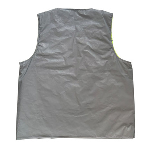 Veste d'hiver en polyester réversible pour femmes, veste chaude et unie vierge pour hommes, gilet sans manches réfléchissant pour l'extérieur, vente en gros - Product Image 2