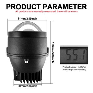 3inch High Low Beam Super Bright Len Bi <b>Led</b> <b>Projector</b> Brightness Single Laser 70w <b>Projector</b> Fog <b>Light</b> Car Accessories <b>Lights</b> - Product Image 6