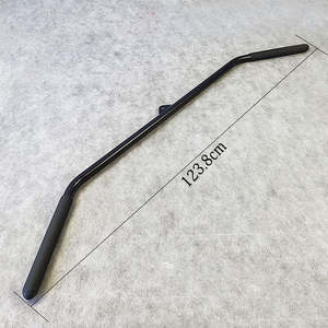 V-bar dengan pegangan tangan karet kabel latihan otot aksesori mesin untuk rumah Gym kebugaran berat - Product Image 5