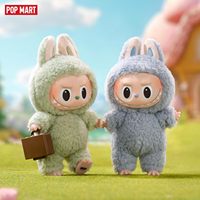 100% Labubu POP MART Original the MONSTERS 10th Anniversary Big Into Energy/Macaron/Co-ca /PIN for LOVE Collectible Blind Box