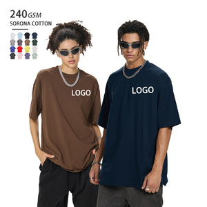 T-shirts en tissu Sorona pour hommes, respirants, pour la gym, t-shirt uni, personnalisable avec broderie et impression de logo, séchage rapide, t-shirt de sport - Product Image 1