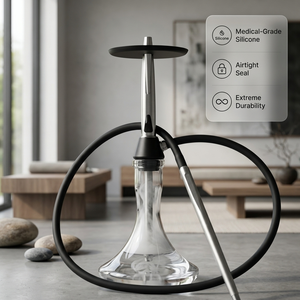 K3ชิชาทำจากซิลิโคนท่อเดี่ยวสูบมอระกู่ - Product Image 1